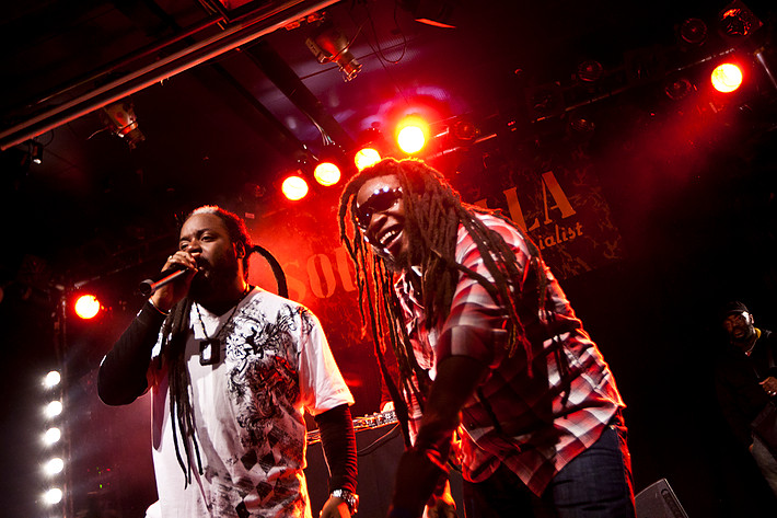 2011-02-04 - Peetah & Mojo Morgan från Kägelbanan, Stockholm