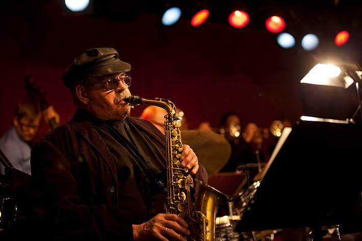 2011-02-06 - Norrbotten Big Band med Phil Woods från Fasching, Stockholm