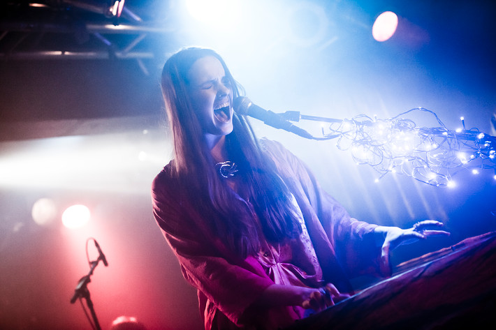 2011-02-18 - Nina Kinert från Debaser Slussen, Stockholm