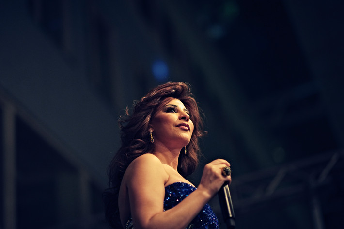 2011-03-26 - Najwa Karam från Colosseum, Stockholm