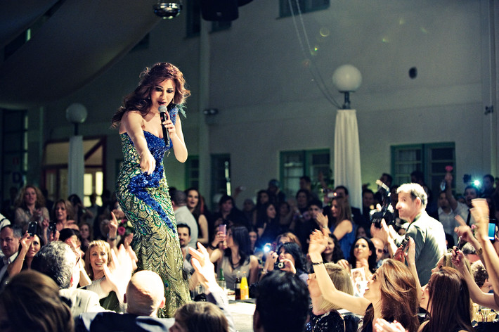 2011-03-26 - Najwa Karam från Colosseum, Stockholm