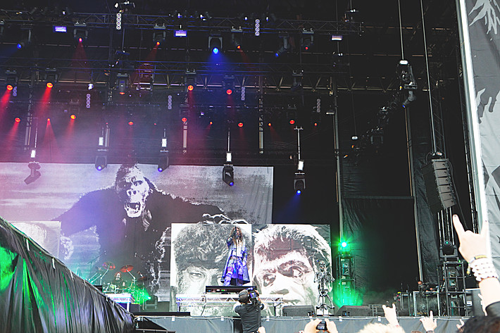2011-06-10 - Rob Zombie från Sweden Rock Festival, Sölvesborg