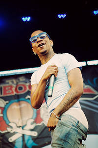 2011-05-01 - Lil B från The Bamboozle, East Rutherford, NJ