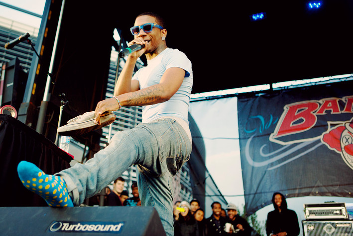 2011-05-01 - Lil B från The Bamboozle, East Rutherford, NJ