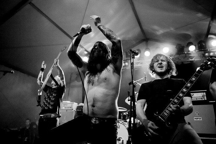 2011-06-16 - Kvelertak från West Coast Riot, Göteborg