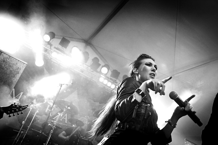 2011-06-17 - Amaranthe från Metaltown, Göteborg