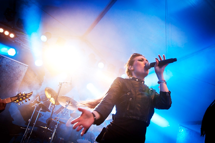 2011-06-17 - Amaranthe från Metaltown, Göteborg