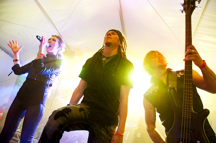 2011-06-17 - Amaranthe från Metaltown, Göteborg