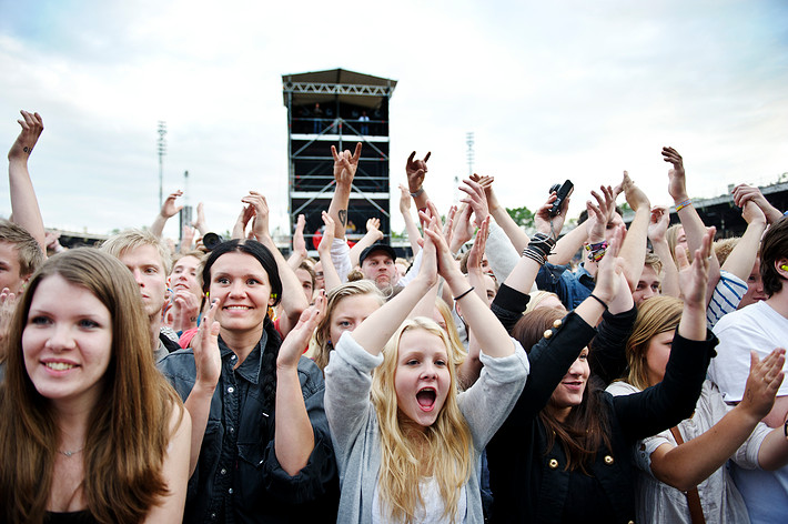 2011-06-22 - Foo Fighters från Stadion, Stockholm