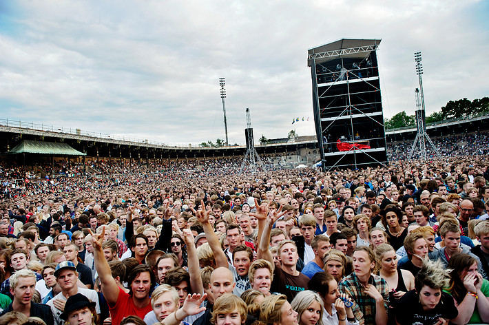 2011-06-22 - Foo Fighters från Stadion, Stockholm