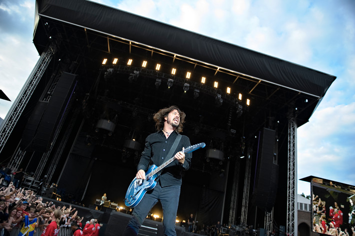 2011-06-22 - Foo Fighters från Stadion, Stockholm