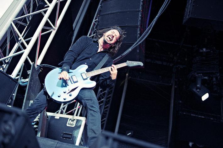2011-06-22 - Foo Fighters från Stadion, Stockholm