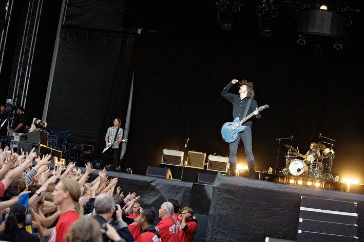 2011-06-22 - Foo Fighters från Stadion, Stockholm
