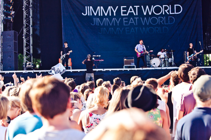 2011-06-29 - Jimmy Eat World från Peace & Love, Borlänge