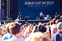 2011-06-29 - Jimmy Eat World från Peace & Love, Borlänge