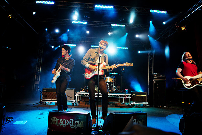 2011-06-29 - The Vaccines från Peace & Love, Borlänge