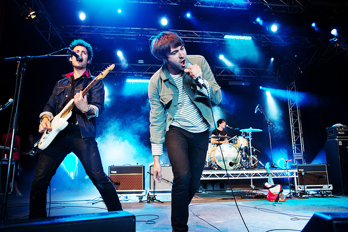 2011-06-29 - The Vaccines från Peace & Love, Borlänge
