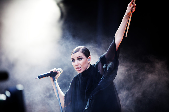 2011-06-29 - Lykke Li från Peace & Love, Borlänge