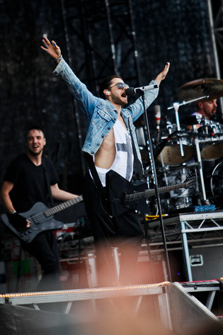 2011-06-30 - 30 Seconds To Mars från Peace & Love, Borlänge