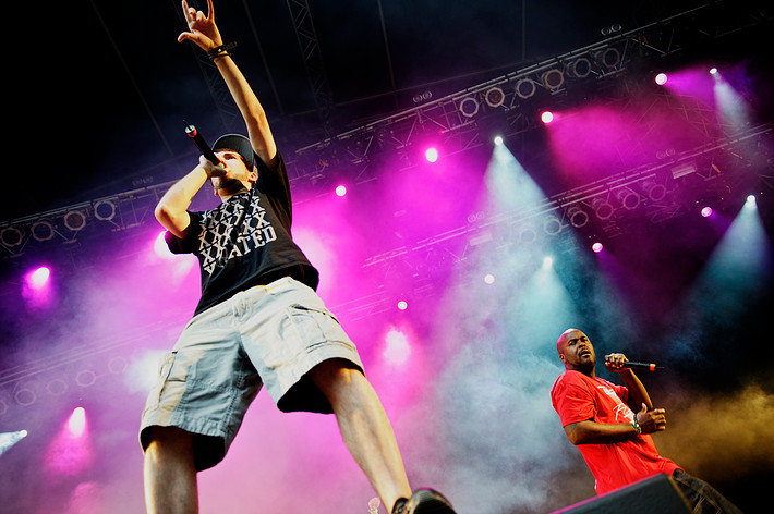 2011-06-30 - Cunninlynguists från Peace & Love, Borlänge