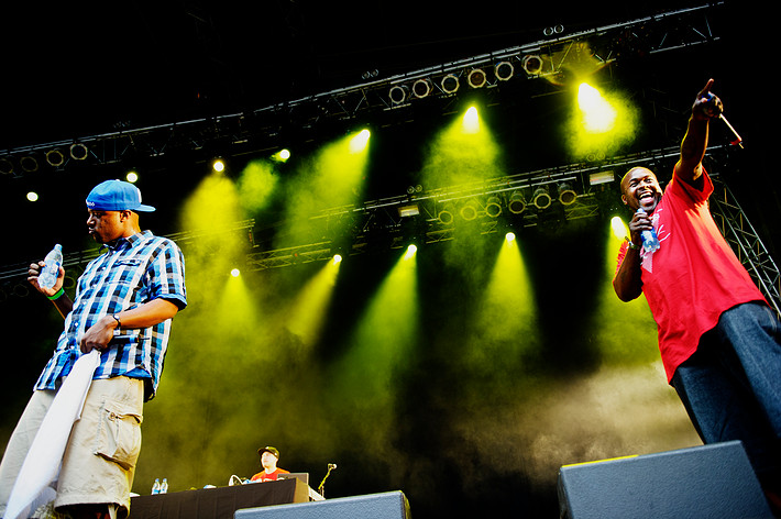 2011-06-30 - Cunninlynguists från Peace & Love, Borlänge