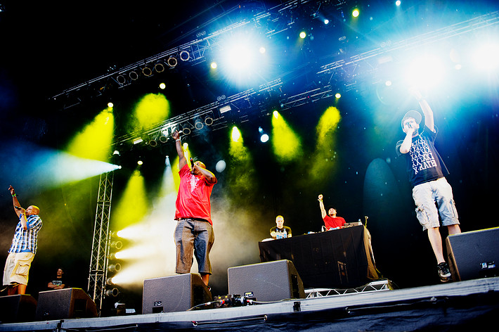 2011-06-30 - Cunninlynguists från Peace & Love, Borlänge