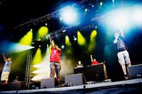 2011-06-30 - Cunninlynguists från Peace & Love, Borlänge