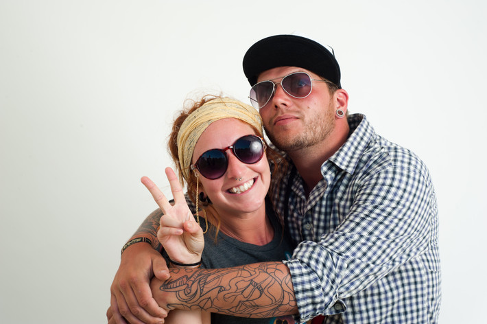 2011-06-30 - Rockfotostudion från Peace & Love, Borlänge