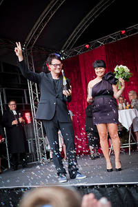 2011-07-01 - Vigsel från Peace & Love, Borlänge