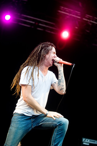 2011-07-01 - Underoath från Peace & Love, Borlänge