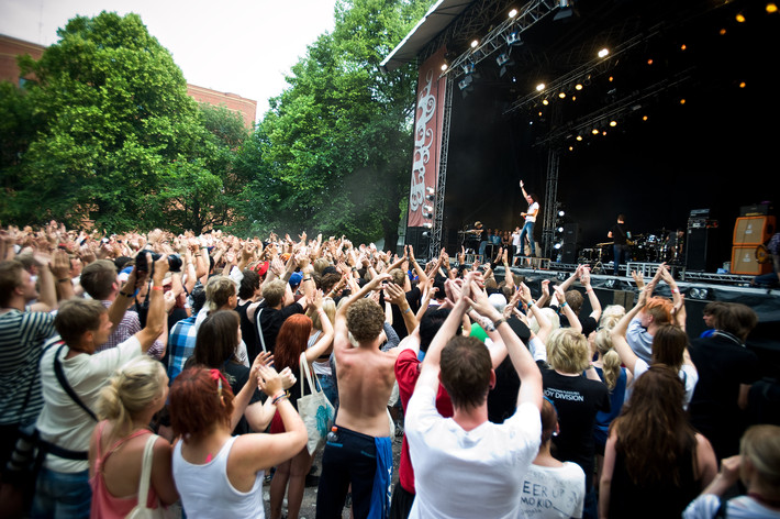 2011-07-01 - Underoath från Peace & Love, Borlänge