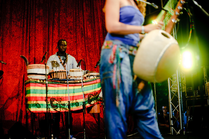 2011-07-01 - Sousou & Maher Cissoko från Peace & Love, Borlänge