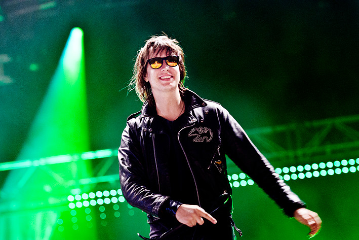 2011-06-30 - The Strokes från Peace & Love, Borlänge