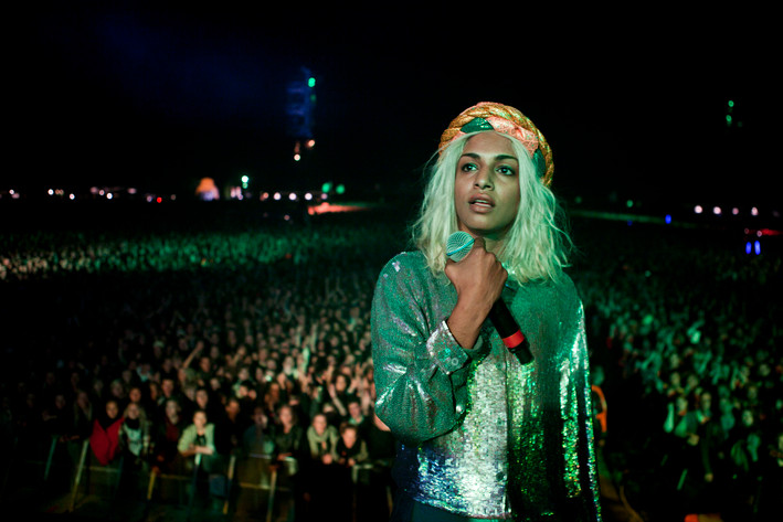 2011-06-30 - M.I.A. från Roskildefestivalen, Roskilde