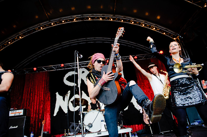 2011-07-02 - Crash Nomada från Peace & Love, Borlänge