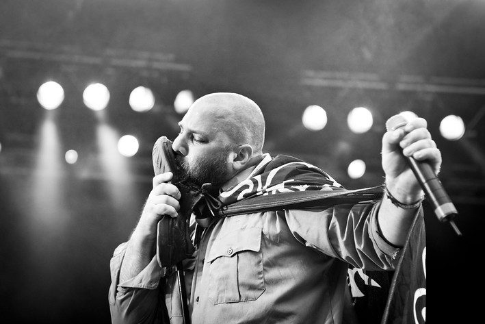 2011-07-02 - Sage Francis från Peace & Love, Borlänge