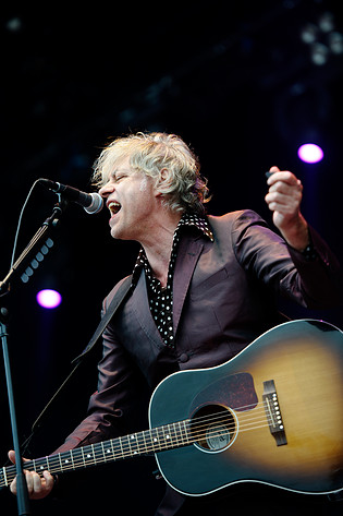 2011-07-02 - Bob Geldof från Peace & Love, Borlänge