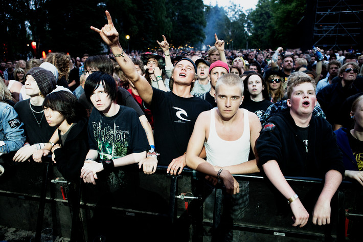 2011-07-02 - The Haunted från Peace & Love, Borlänge
