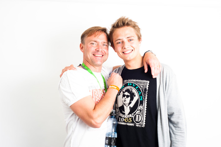 2011-07-02 - Rockfotostudion från Peace & Love, Borlänge