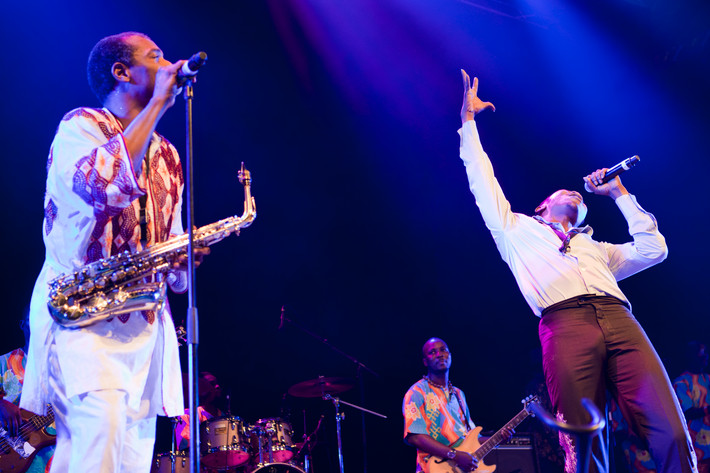 2011-07-01 - Seun & Femi Kuti från Roskildefestivalen, Roskilde