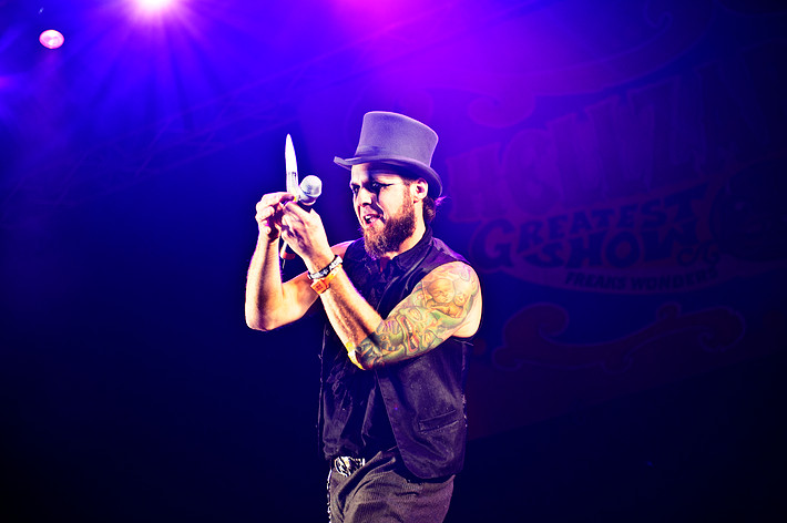 2011-07-02 - Hellzapoppin A SideShow Revue från Peace & Love, Borlänge