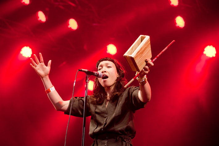2011-07-02 - Little Dragon från Roskildefestivalen, Roskilde