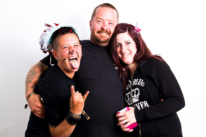 2011-07-02 - Rockfotostudion från Peace & Love, Borlänge
