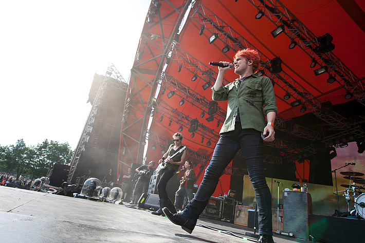 2011-07-03 - My Chemical Romance från Roskildefestivalen, Roskilde