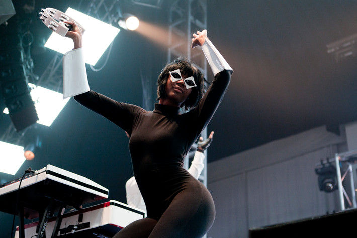 2011-07-03 - Janelle Monae från Roskildefestivalen, Roskilde