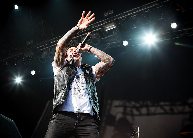 2011-07-07 - Papa Roach från Getaway Rock, Gävle