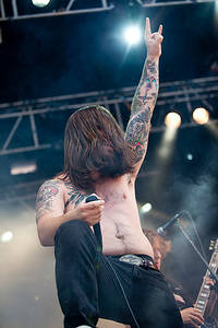 2011-07-09 - Kvelertak från Sonisphere Stockholm, Stockholm