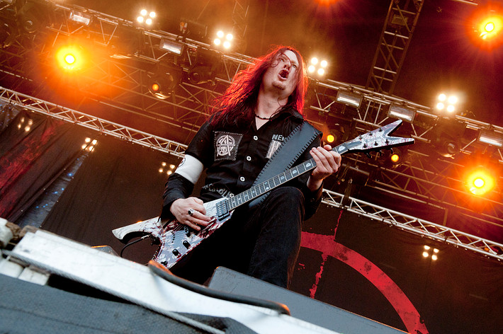 2011-07-09 - Arch Enemy från Sonisphere Stockholm, Stockholm