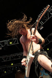 2011-07-09 - Airbourne från Sonisphere Stockholm, Stockholm