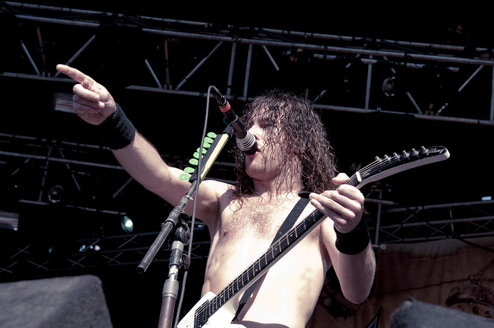 2011-07-09 - Airbourne från Sonisphere Stockholm, Stockholm